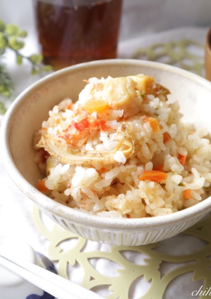 炊飯器で♪トマトと帆立のピラフ-レシピのメイン写真