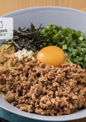 おうちで店の味！シェフの台湾風まぜそば-レシピのメイン写真