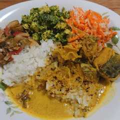 รูปของ サワラのベンガル風マスタードカレー