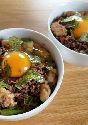 ズボラビビンバ丼-レシピのメイン写真