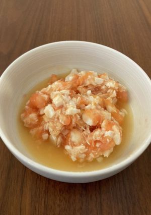 【離乳食後期】鯛とトマトのソテー-レシピのメイン写真