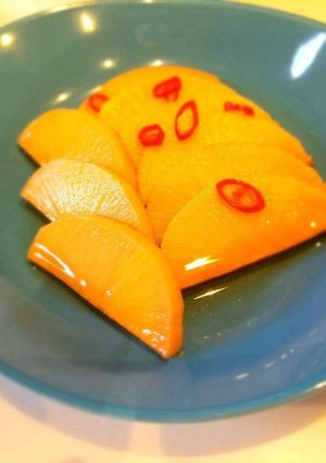 行商おばあさんに教わった簡単大根お漬物-レシピのメイン写真