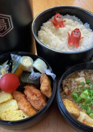 高校生男子弁当 33-レシピのメイン写真