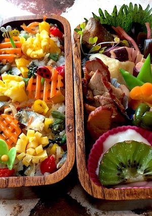 雨月2　洋風ちらし弁当-レシピのメイン写真