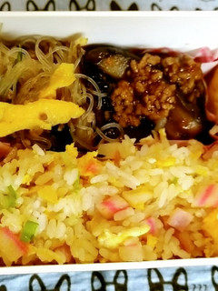男子高校生お弁当(20)中華っぽい弁当-レシピのメイン写真