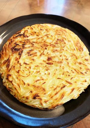 じゃがいものチーズ入りガレット♪-レシピのメイン写真