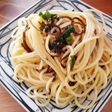 塩昆布のり柚子胡椒の混ぜるだけ冷製パスタ