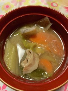 豚汁-レシピのメイン写真