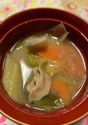 豚汁-レシピのメイン写真