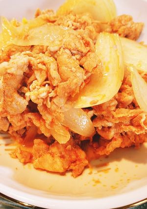 たべるラー油を使った韓国風焼肉-レシピのメイン写真