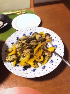 夏野菜のバジルソース炒め-レシピのメイン写真