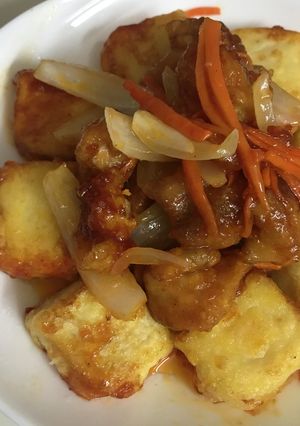 旨辛♡やみつき豆腐チキン-レシピのメイン写真