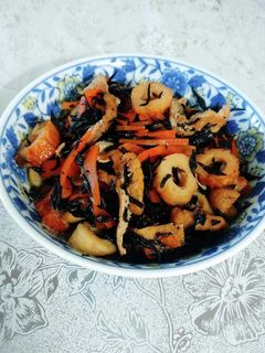 わが家のひじきの煮物-レシピのメイン写真