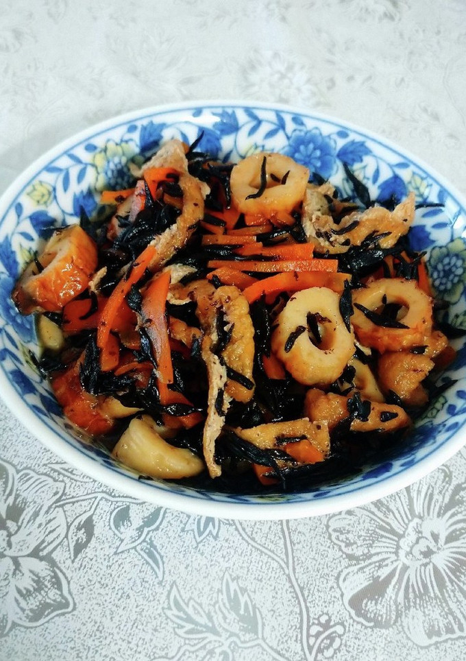 わが家のひじきの煮物-レシピのメイン写真