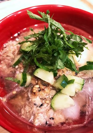 鯖缶でカンタン冷や汁-レシピのメイン写真