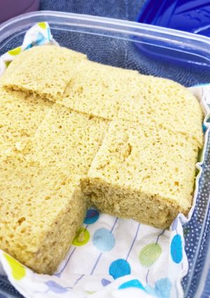 レンジでオートミール蒸しパン-レシピのメイン写真