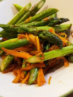 アスパラのきんぴら-レシピのメイン写真