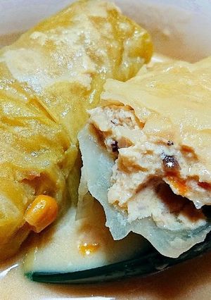 低脂質高たんぱく！ロールキャベツ-レシピのメイン写真
