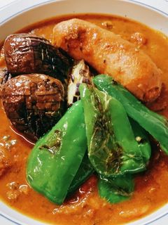 ソーセージのスパイシースープカレー♪-レシピのメイン写真