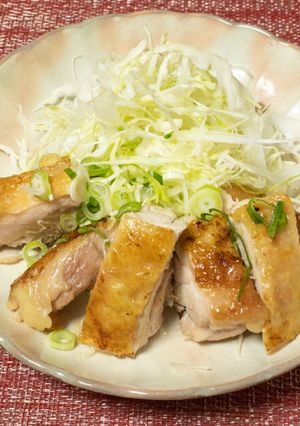 パリパリチキン　鶏の塩焼き-レシピのメイン写真