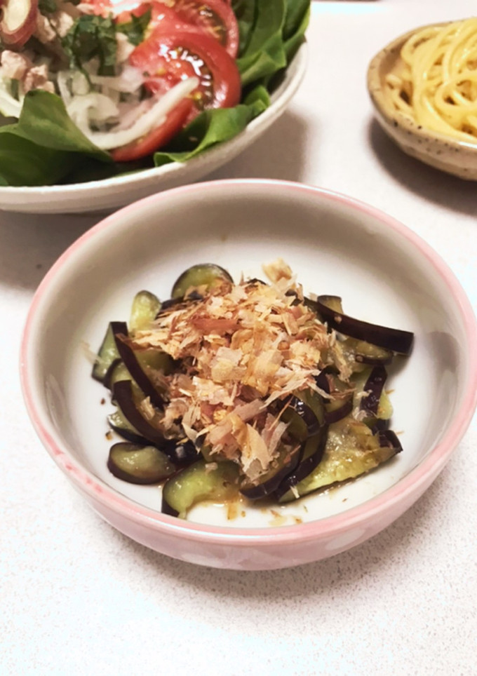 茄子のお刺身　すだち風-レシピのメイン写真