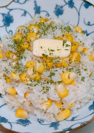 とうもろこしごはん*コンソメで*-レシピのメイン写真