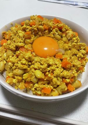 豆腐入りキーマカレー-レシピのメイン写真
