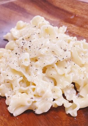 玉ねぎチーズパスタ-レシピのメイン写真