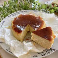 バスクチーズケーキ 記録用-レシピのメイン写真