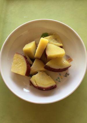 【保育園給食】さつまいものレモン煮-レシピのメイン写真