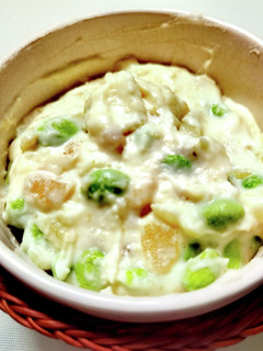 味付け数の子と枝豆のポテサラ-レシピのメイン写真