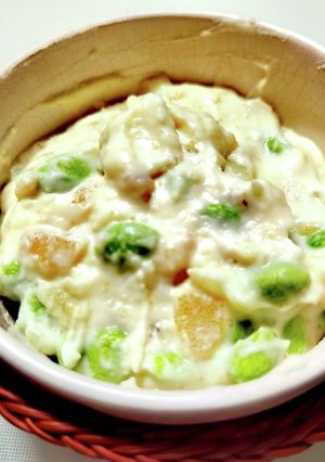 味付け数の子と枝豆のポテサラ-レシピのメイン写真