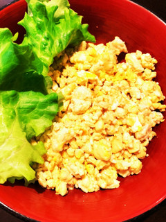 腸炎回復ごはん 木綿豆腐とりそぼろ炒飯味-レシピのメイン写真