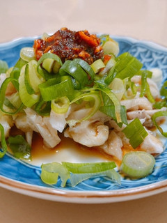 電子レンジで簡単!鶏皮ポン酢-レシピのメイン写真