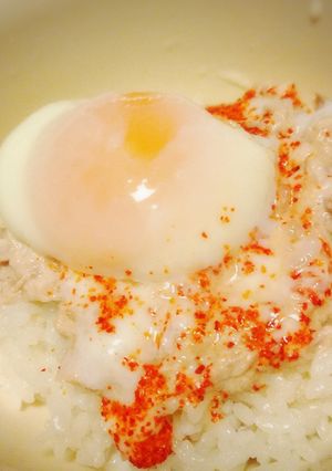 さっぱり美味しい！温玉ツナマヨ丼-レシピのメイン写真