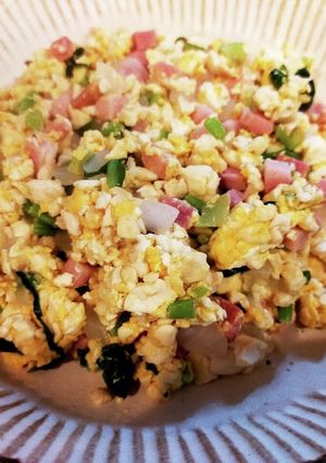 〈低糖質〉豆腐チャーハン-レシピのメイン写真