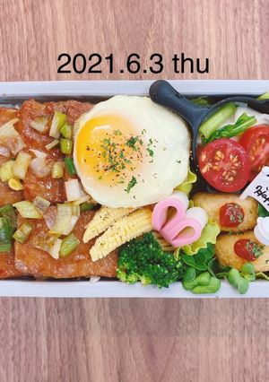 男子高校生お弁当★029-レシピのメイン写真