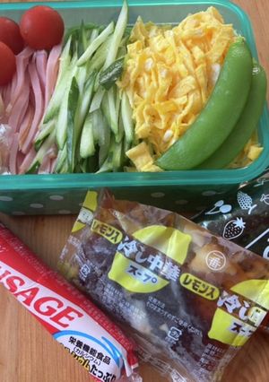 高校生男子弁当　34-レシピのメイン写真