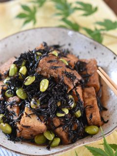 厚揚げ豆腐とひじきの煮物【作り置き】-レシピのメイン写真