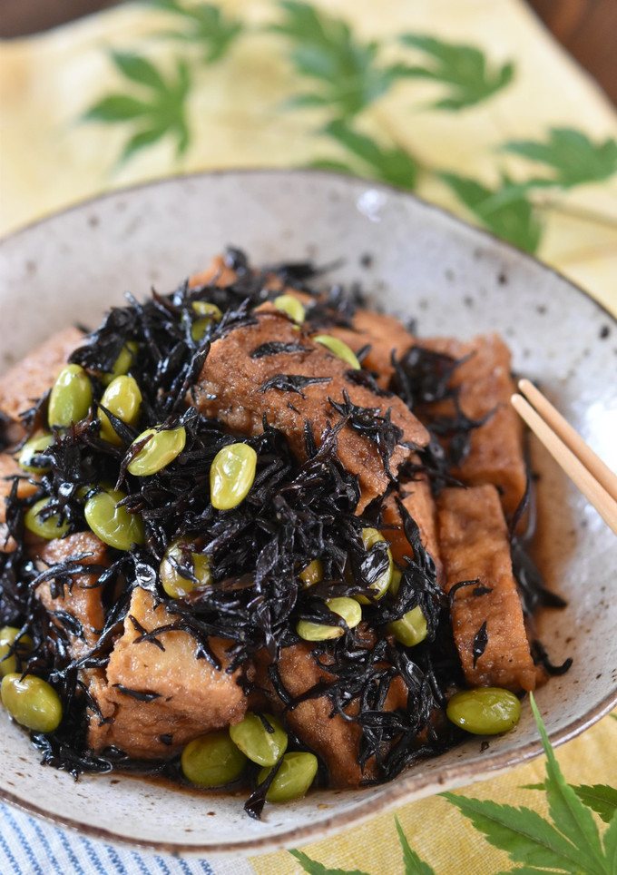 厚揚げ豆腐とひじきの煮物【作り置き】-レシピのメイン写真