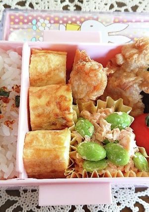シャケマヨ×マメ(∂∀∂)-レシピのメイン写真