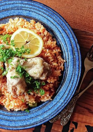 炊飯器で簡単!チキンライス-レシピのメイン写真