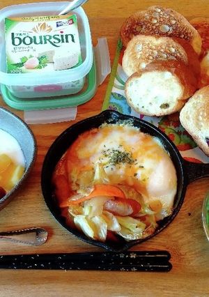 朝ごはん(6/3)-レシピのメイン写真