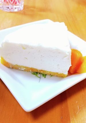 火を使わないレアチーズケーキ-レシピのメイン写真
