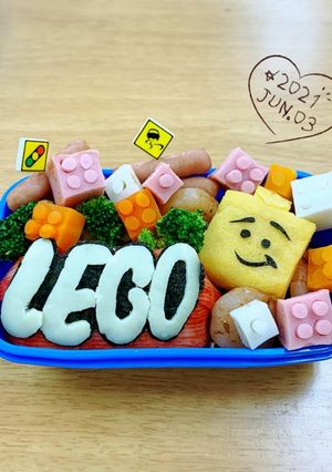 レゴ〜キャラ弁-レシピのメイン写真