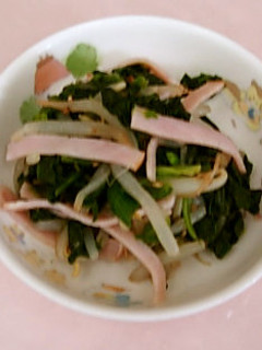 【保育所給食】ほうれん草のナムル-レシピのメイン写真