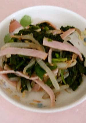 【保育所給食】ほうれん草のナムル-レシピのメイン写真