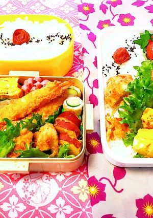 パートナーと長女のお弁当♡覚書＆記録♡-レシピのメイン写真