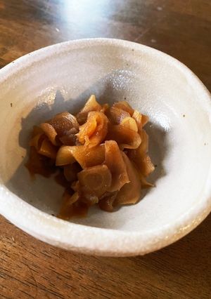 新生姜の佃煮-レシピのメイン写真