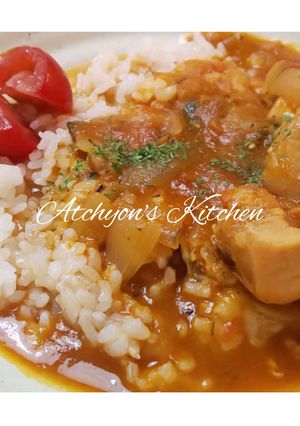 さらに簡単！チキンスパイスカレー-レシピのメイン写真